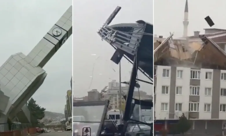 Uragano si abbatte su Istanbul: 4 vittime, crolli e danni alle case