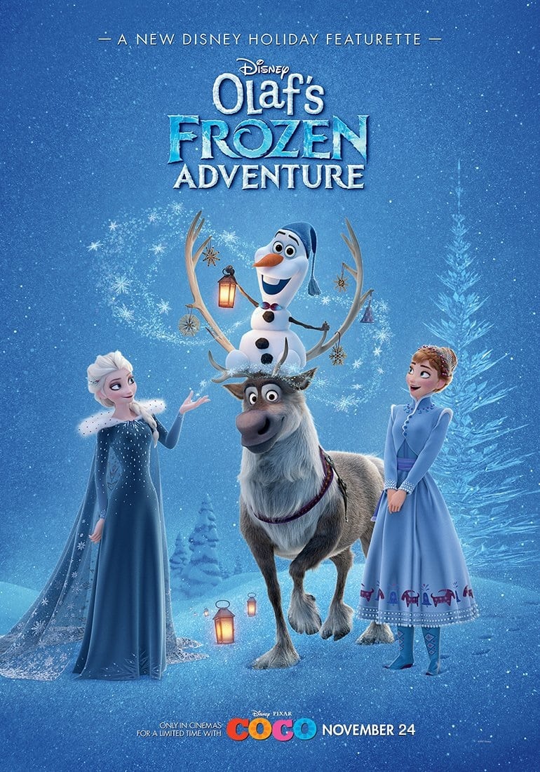 Corti di Natale Disney: "Le avventure di Olaf".