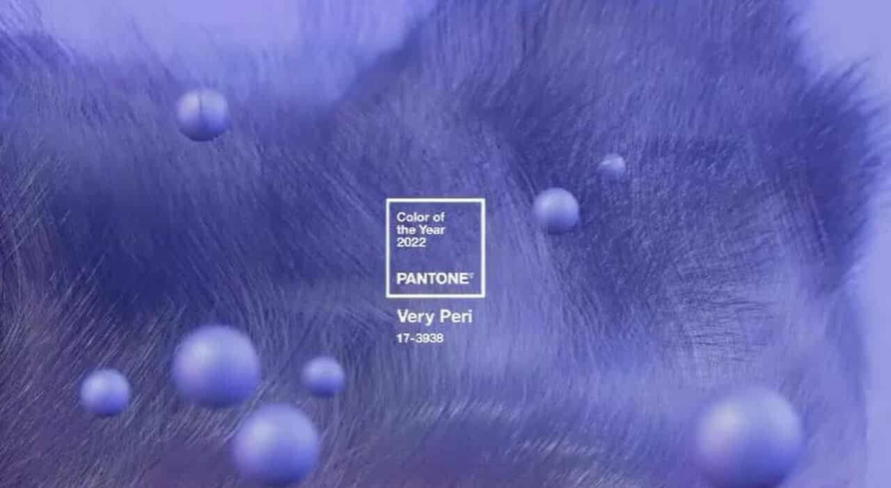 Pantone 2022, il futuro è Very Peri