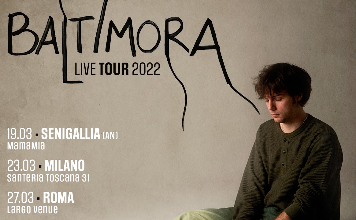 Baltimora, annunciate le date del tour del vincitore di X Factor 2021 Baltimora, annunciato il tour del vincitore di X Factor 2021
