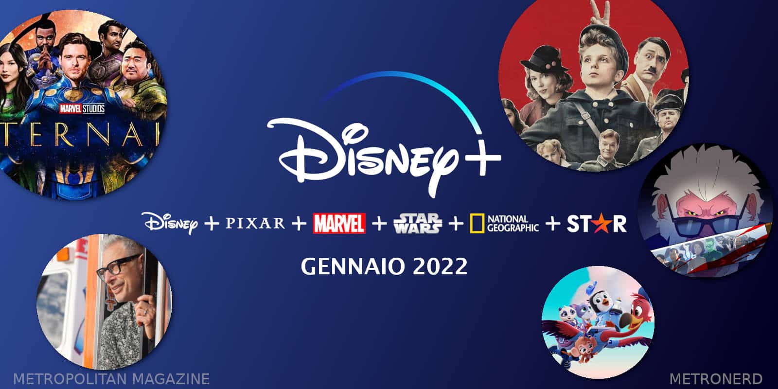 Disney Plus e Star: le novità di gennaio 2022