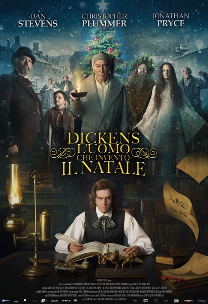 “Dickens – L’uomo che inventò il Natale”: la favola paurosa letta con rum e panna, stasera in tv