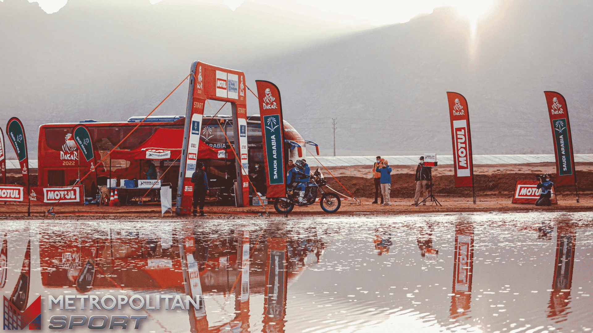 Dakar 2022 Moto, Tappa 6: vince il maltempo che ferma tutto