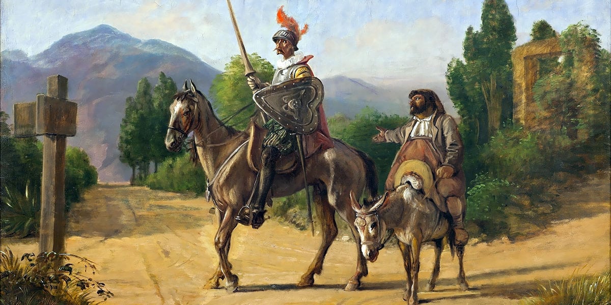 “Don Chisciotte”, 417 anni fa veniva pubblicato il primo romanzo moderno don chisciotte © liberliber.it