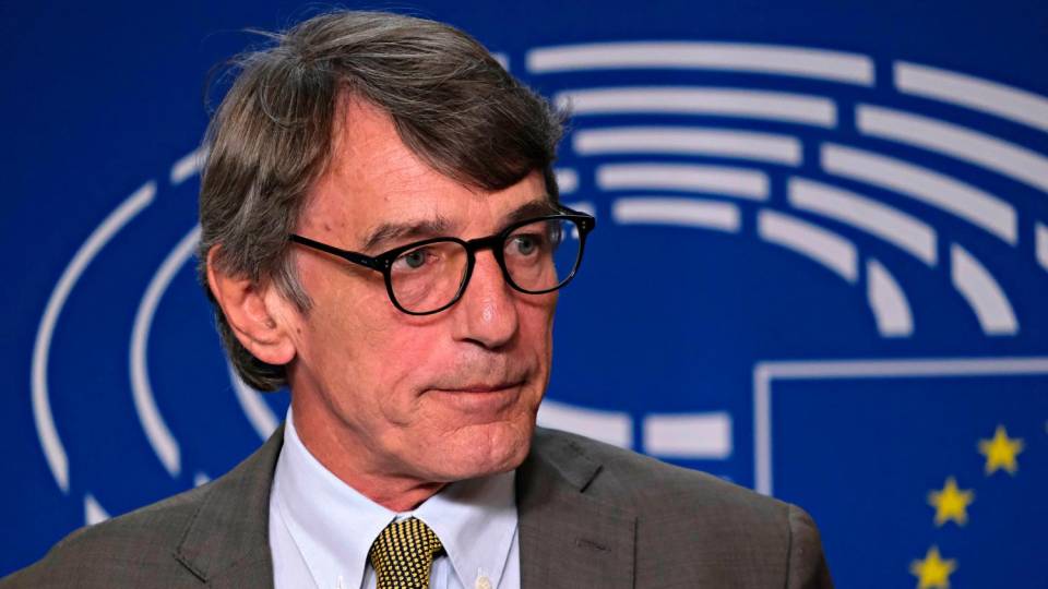 Morto David Sassoli, presidente del Parlamento europeo e giornalista
