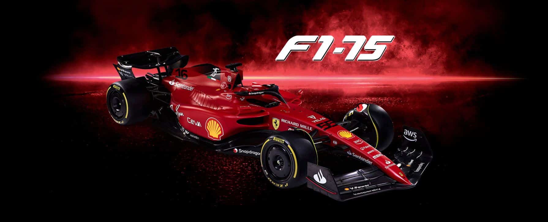 Svelata la Ferrari F1-75: la monoposto che sogna il riscatto mondiale (PHOTOGALLERY)
