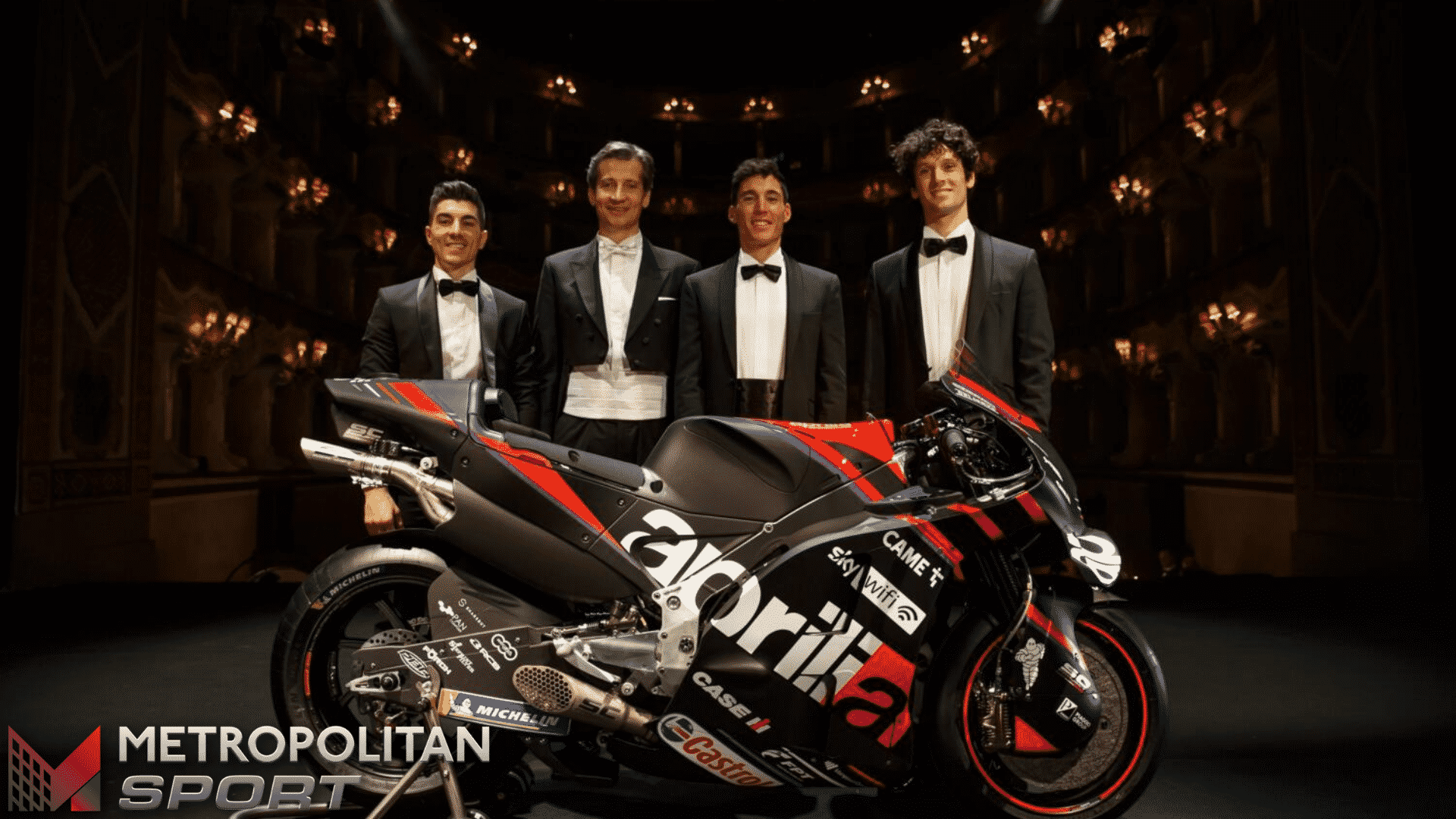Aprilia si svela: ecco la moto di Noale che correrà nella MotoGP 2022