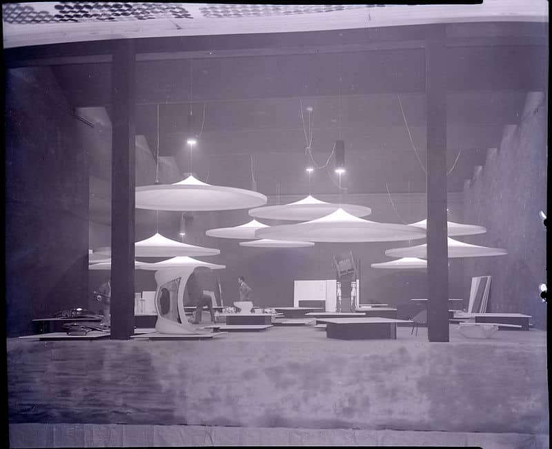Allestimento X triennale di Milano_Fondo Paolo Monti, di proprietà BEIC e collocato presso il Civico Archivio Fotografico di Milano