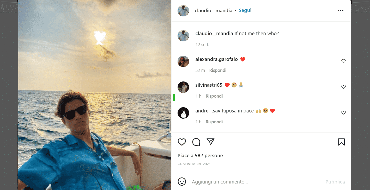Claudio Mandia, spunta l’ipotesi del suicidio: temeva l’espulsione dal college di Ny dopo un compito copiato