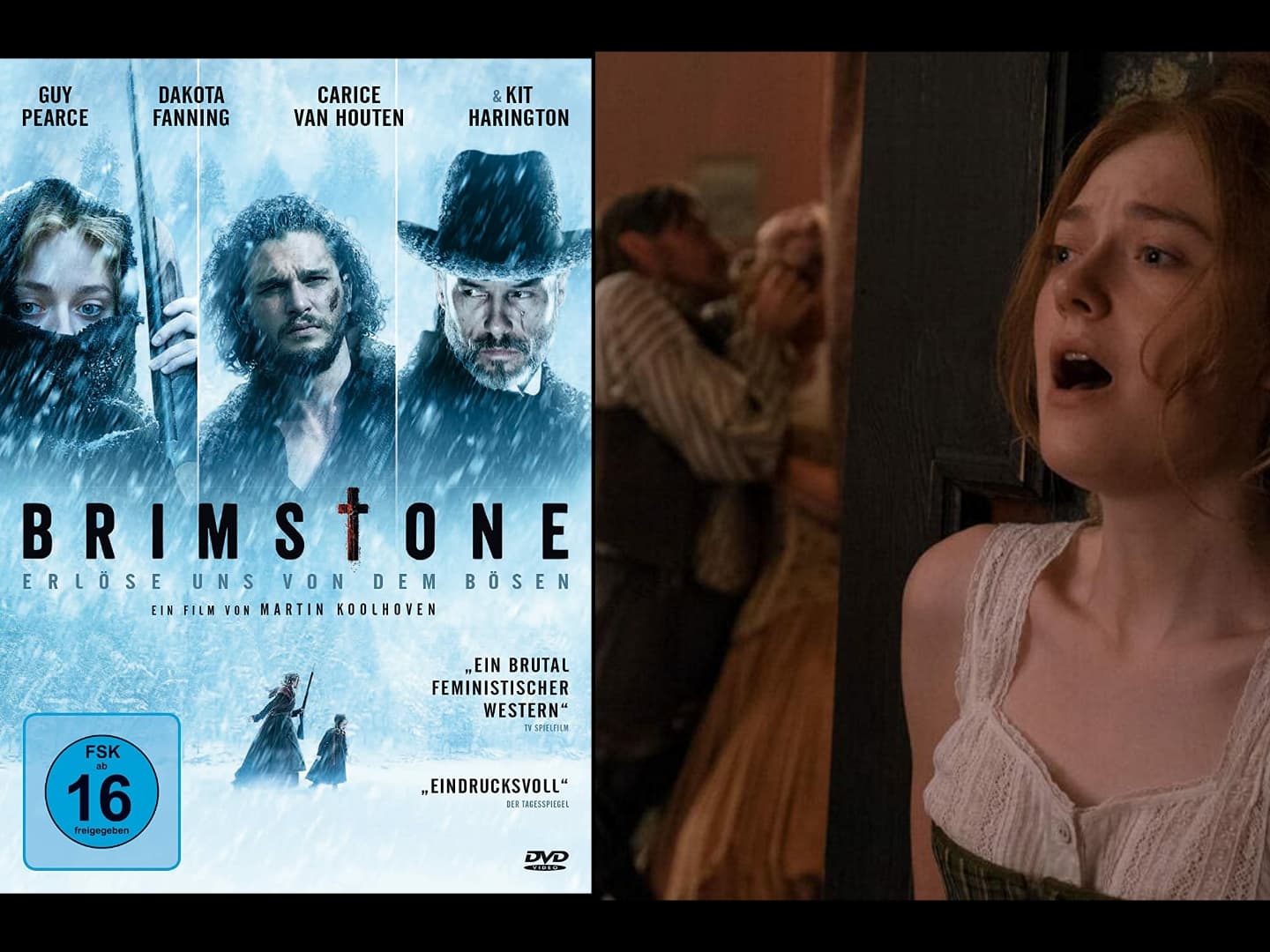 “Brimstone”, il Western Horror che vuole somigliare a Tarantino stasera in tv