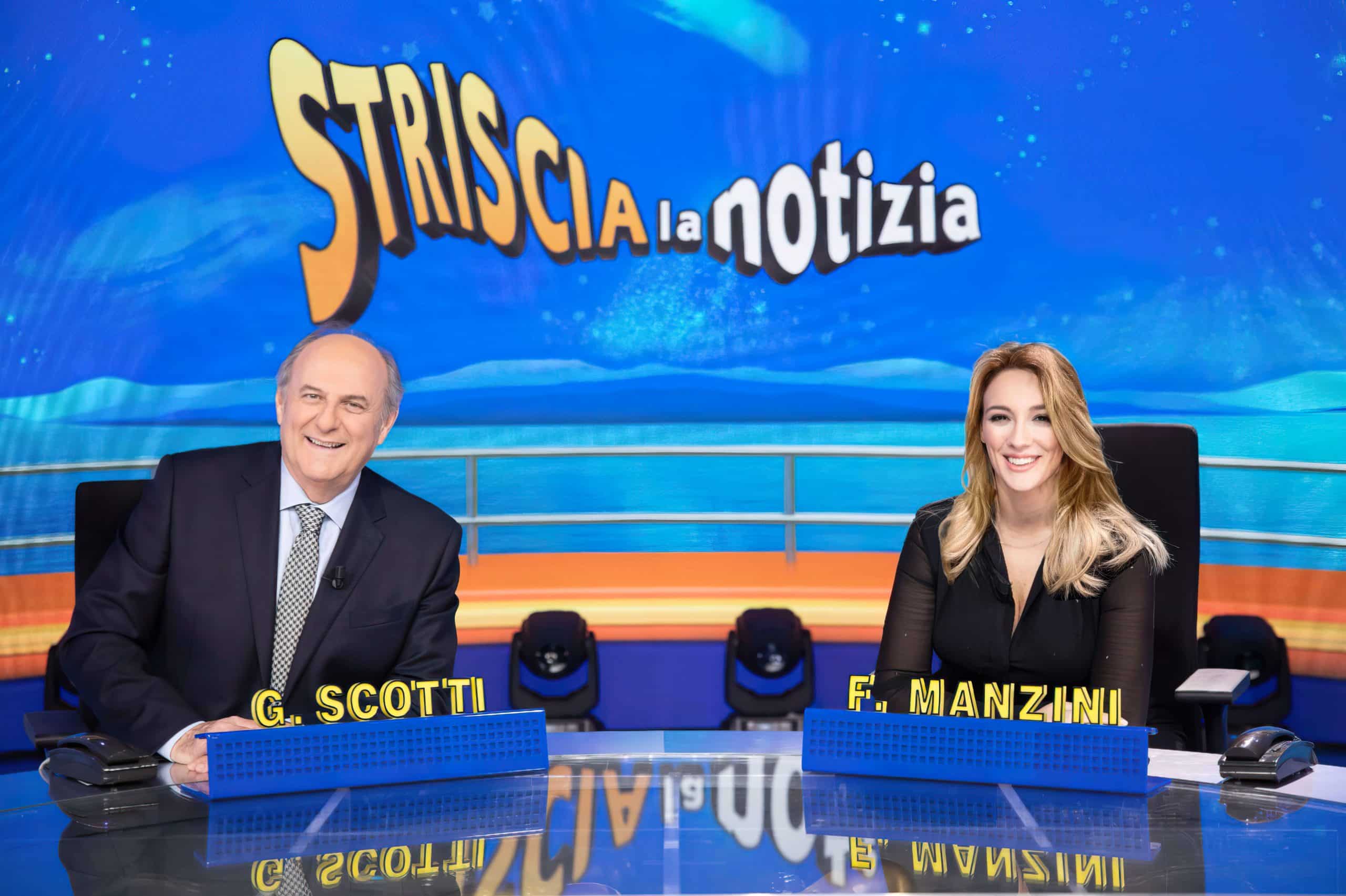 Gerry Scotti e Francesca Manzini tornano a Striscia la Notizia: al timone del Tg satirico dal 28 Febbraio Gerri Scotti Francesca Manzini Striscia - Credits: Ufficio stampa Striscia