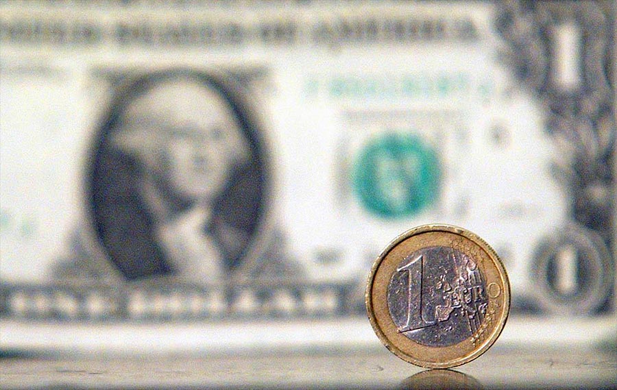 Tra inflazione e calo della disoccupazione, ecco come l’euro si sta rapportando con il dollaro