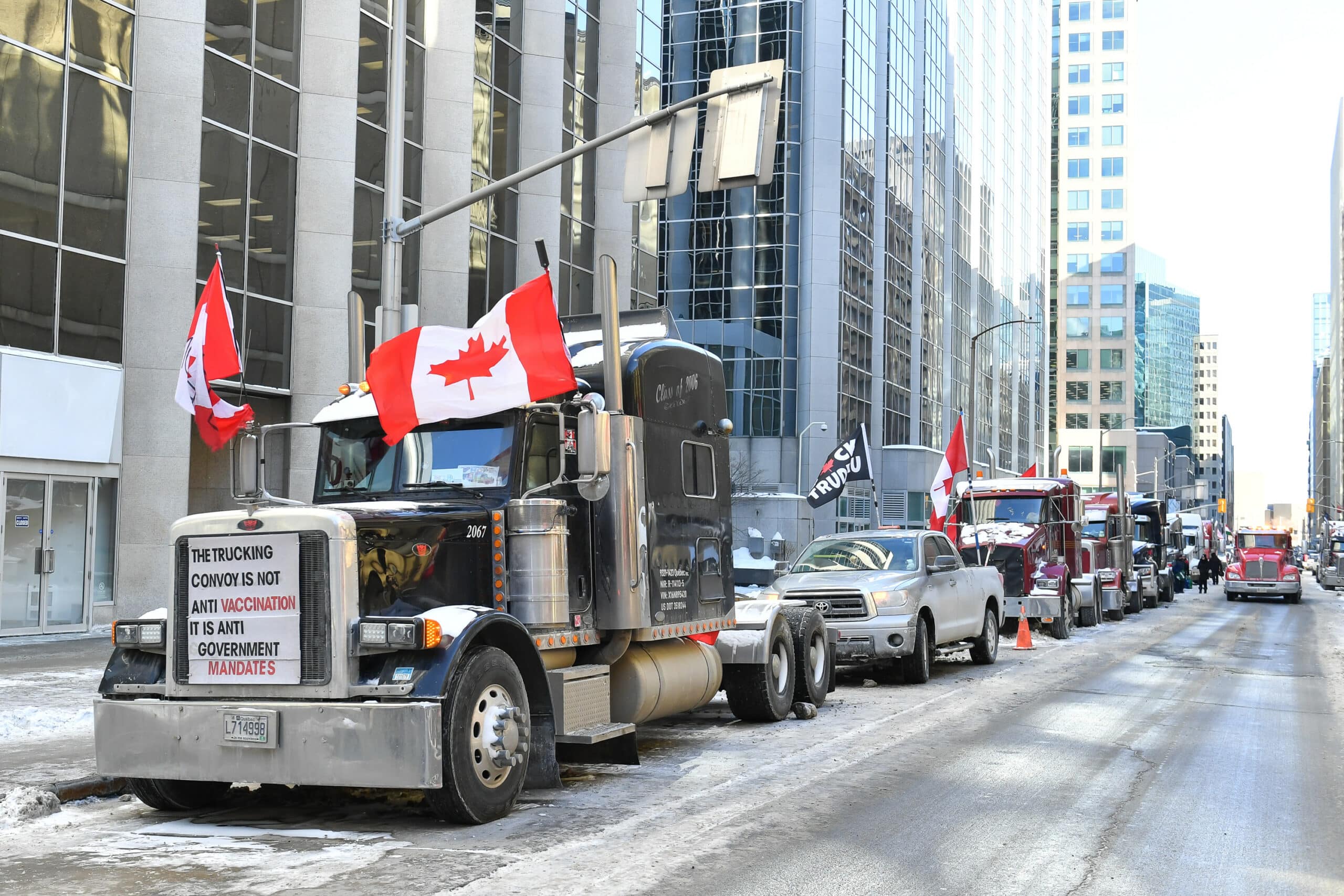 Proteste Ottawa: dichiarato lo stato di emergenza