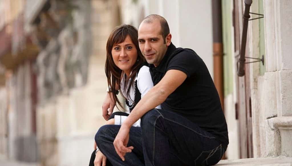 Checco Zalone e la fidanzata Mariangela Eboli