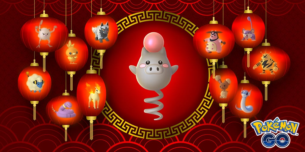 Pokémon GO, inizia l’evento per il Capodanno lunare: le novità e i bonus
