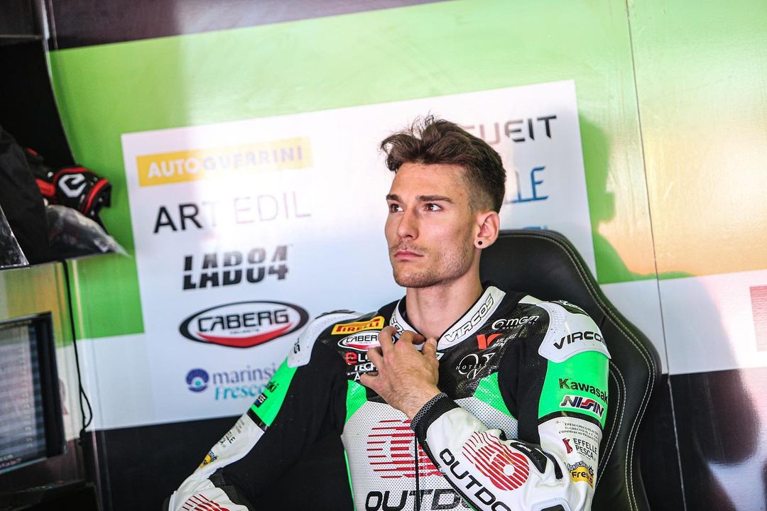 Samuele Cavalieri ha effettuato a Vallelunga un primo test con la ZX-10RR: “È tutto nuovo”