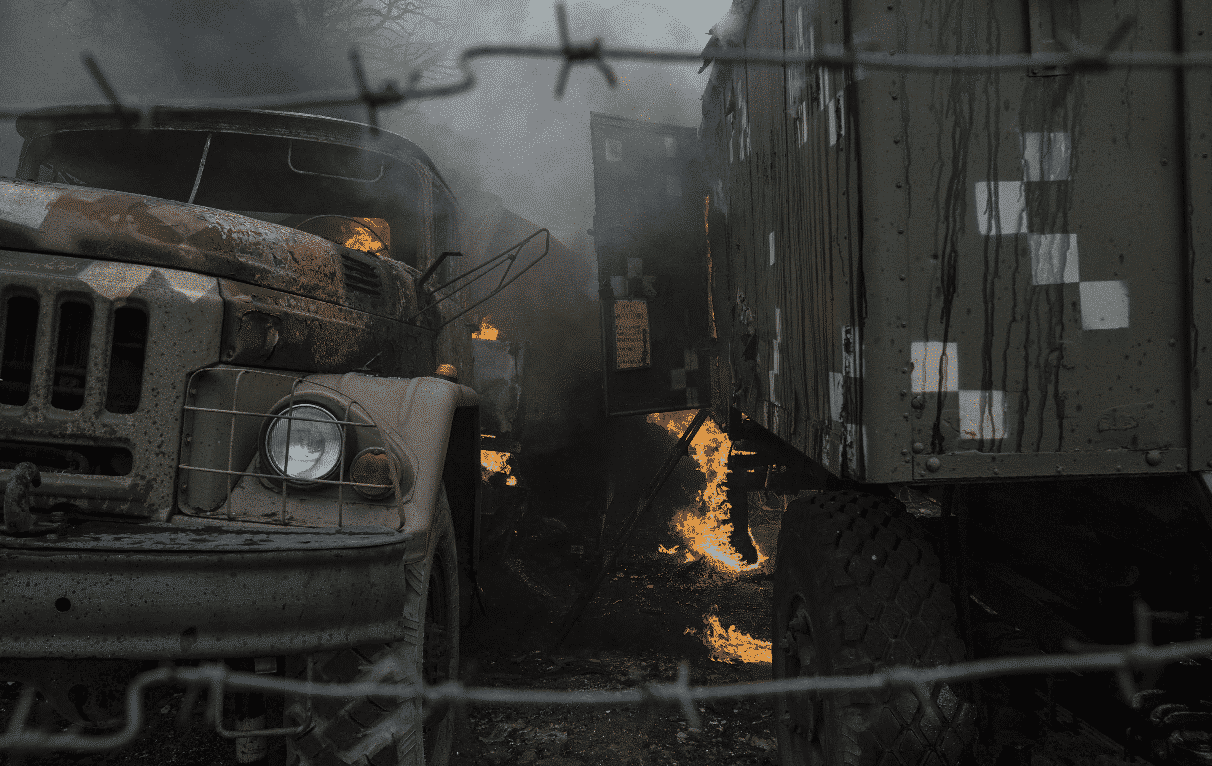 Kiev è stata colpita stamani con missili balistici
