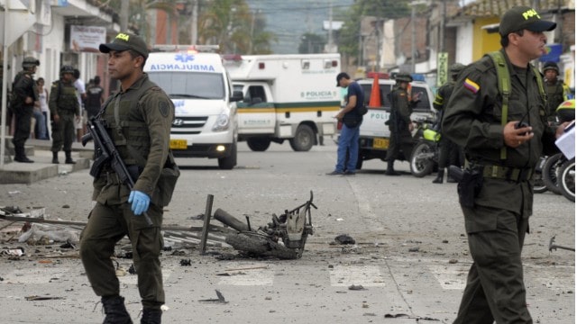 Colombia: attentato contro una sede della polizia, 11 feriti
