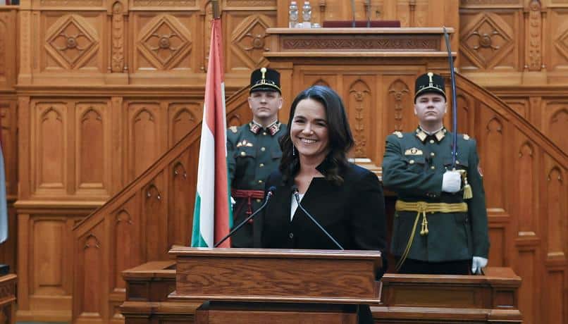 La prima presidente donna dell’Ungheria dice sì alla famiglia tradizionale photo credits rai news