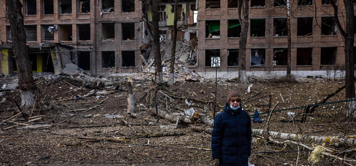 Kharkiv bombardata: l’obiettivo era il governatore
