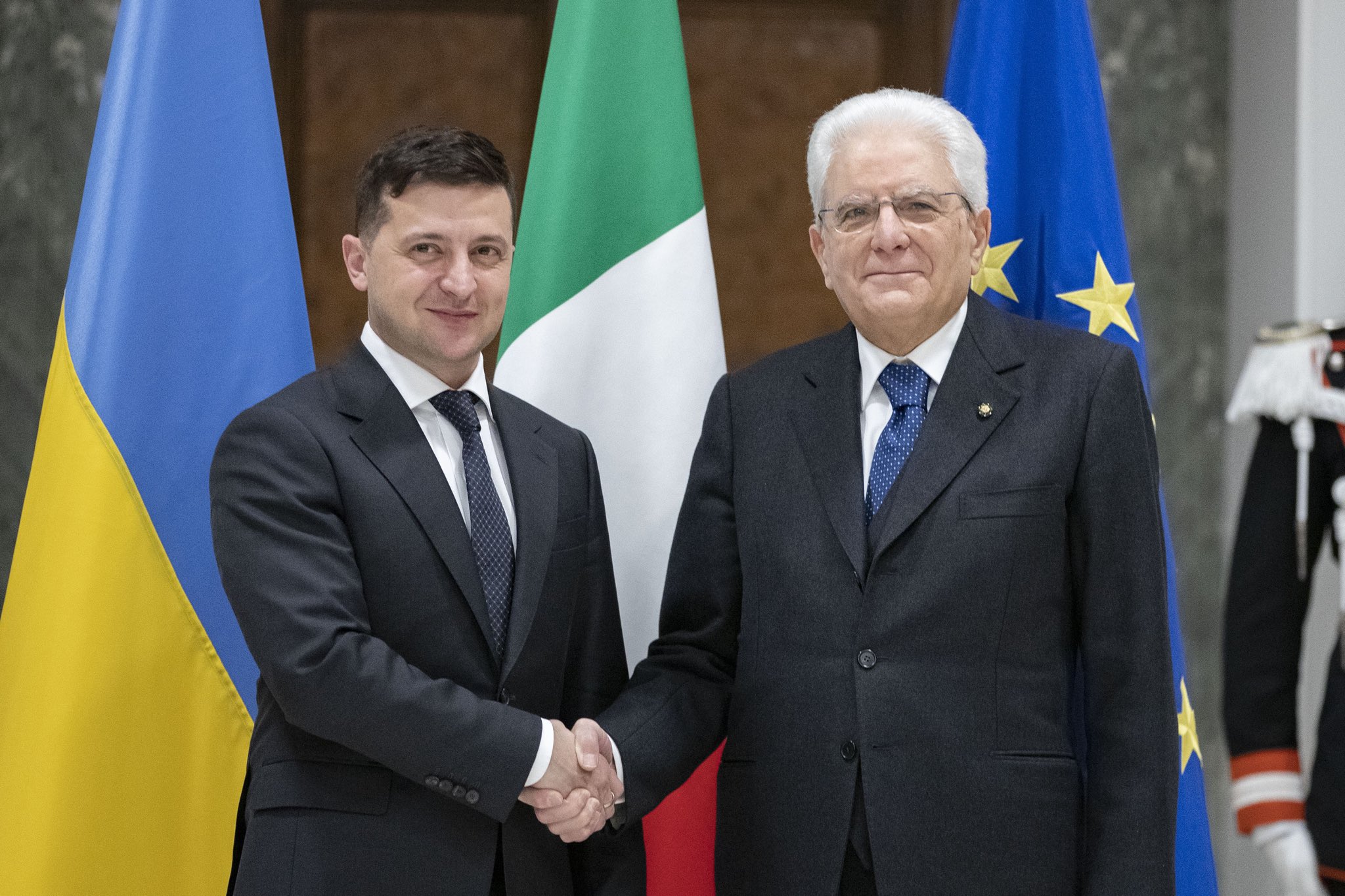 ”Speciale diario di guerra”, in diretta da Montecitorio il discorso del premier ucraino Zelensky Speciale Diario di Guerra - Credits: Twitter