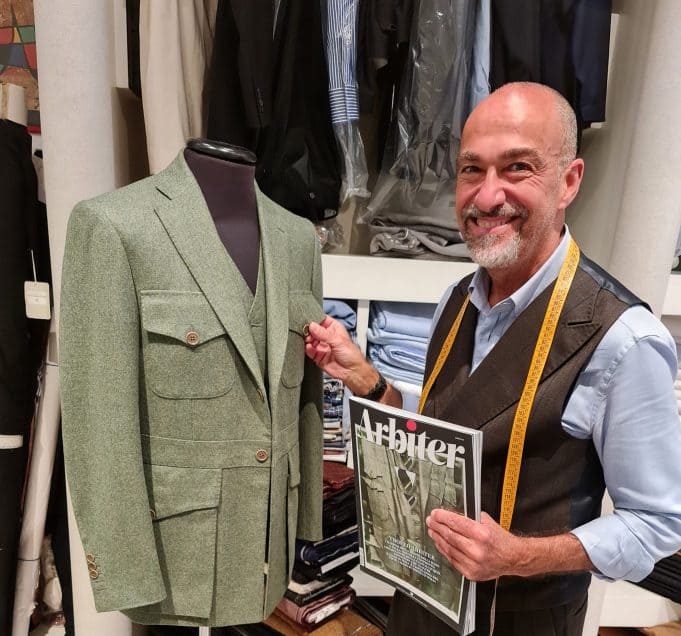 Il sardo Gianfranco Orrù è il miglior sarto d’Italia Gianfranco Orrù - Photo Credits cagliaripad.it