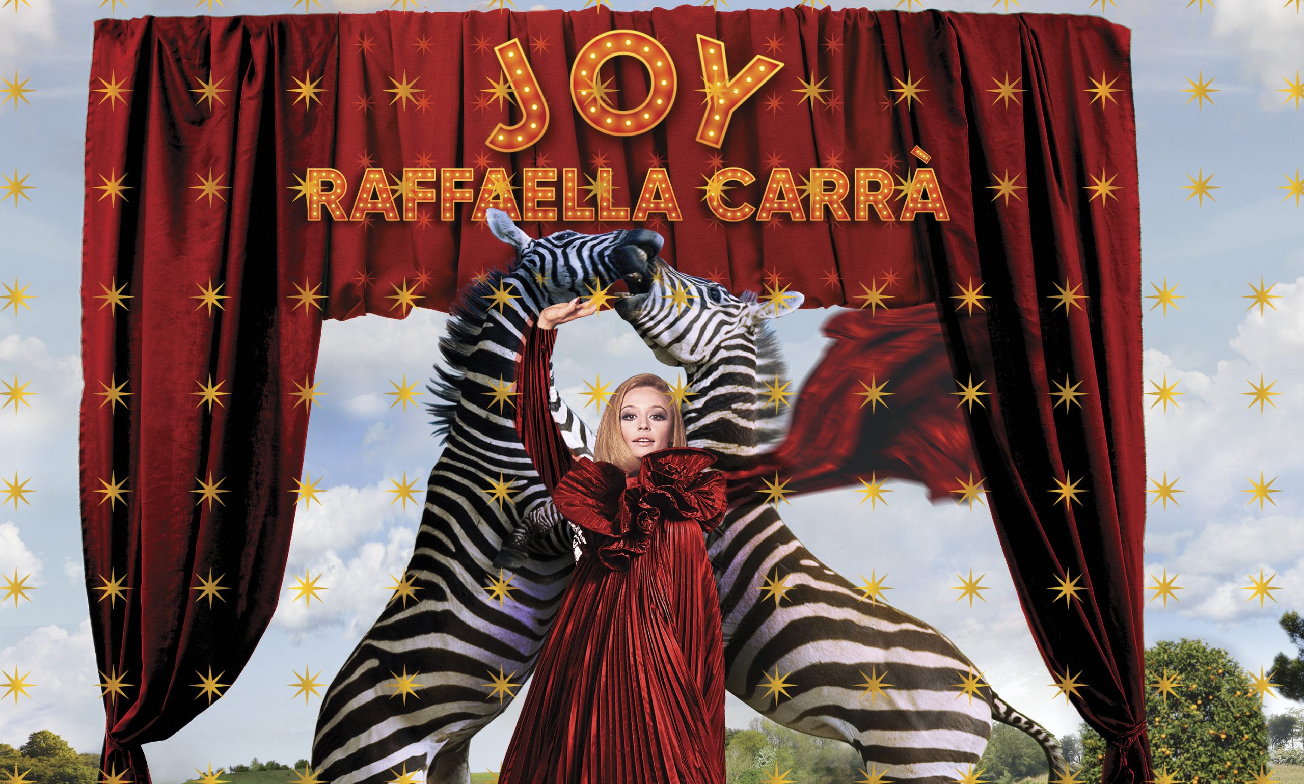 Raffaella Carrà, arriva la raccolta celebrativa Joy con le hit dell’iconica artista Raffaella Carrà, la cover della raccolta Joy