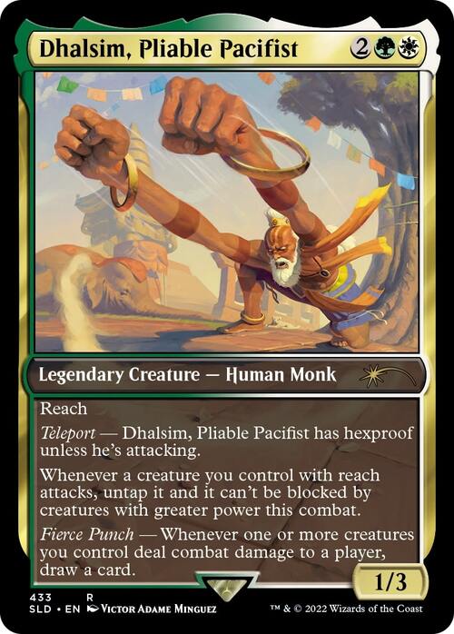 Dhalsim, Pliable Pacifist - Wizards of The Coast