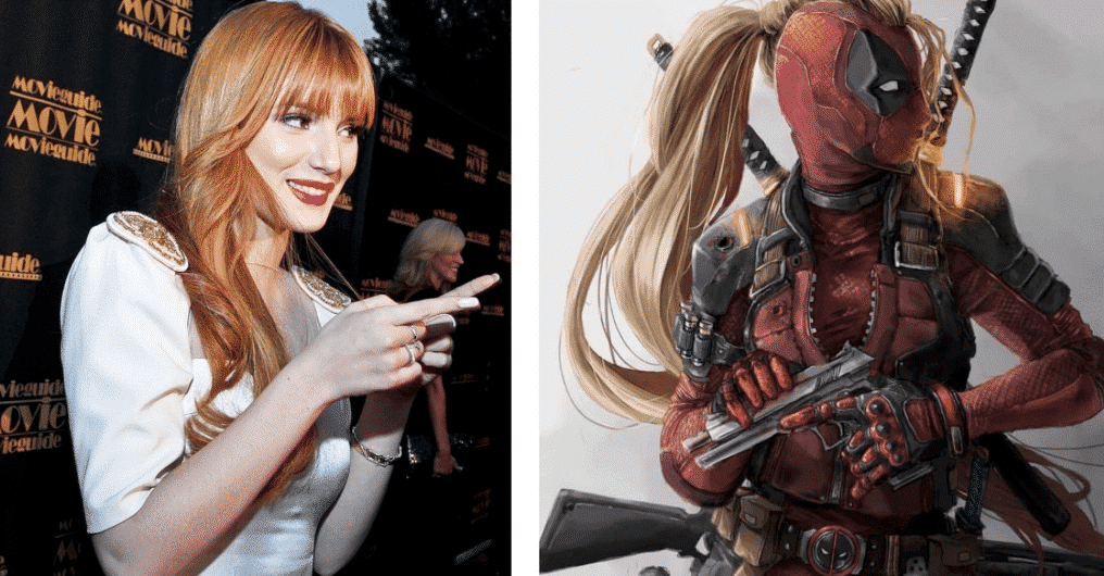 Bella Thorne fan di Deadpool 3, vuole essere Lady Deadpool nel nuovo film