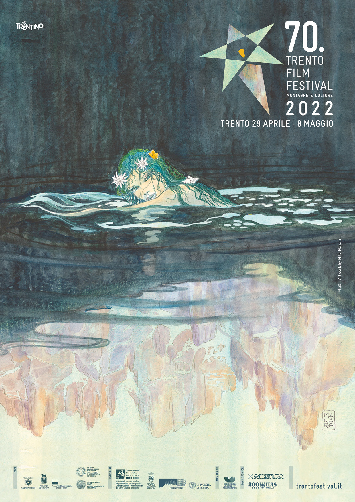 Trento, torna con Milo Manara il Film Festival 2022