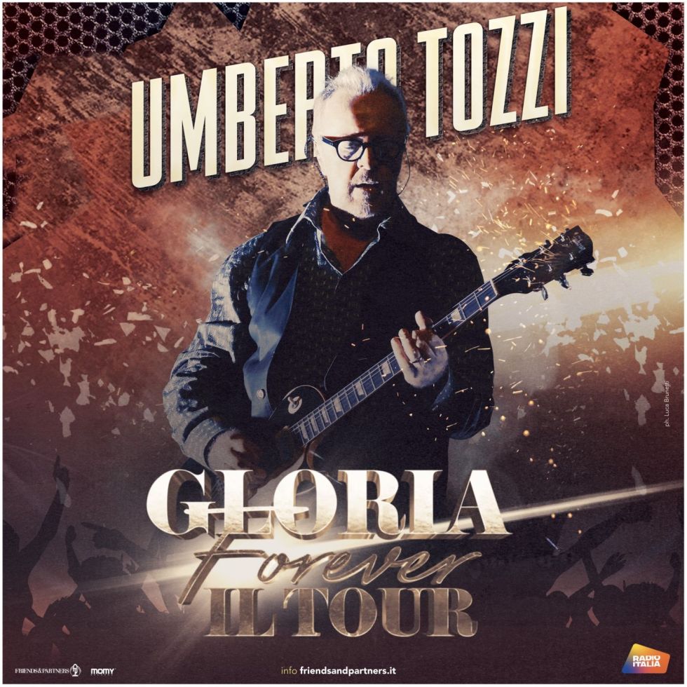 Umberto Tozzi, le prime date del tour estivo ”Gloria Forever” Umberto Tozzi Gloria Forever - Credits: Parole & Dintorni
