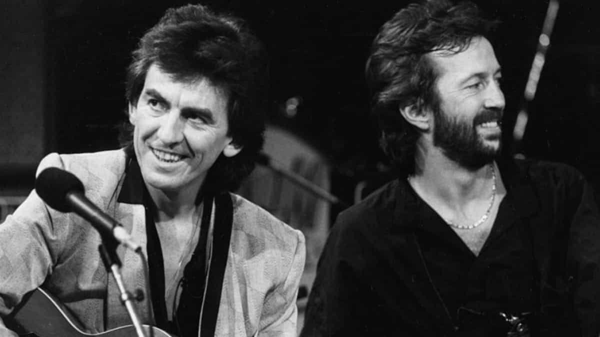 Eric Clapton: l’amicizia competitiva con George Harrison Eric Clapton e George Harrison