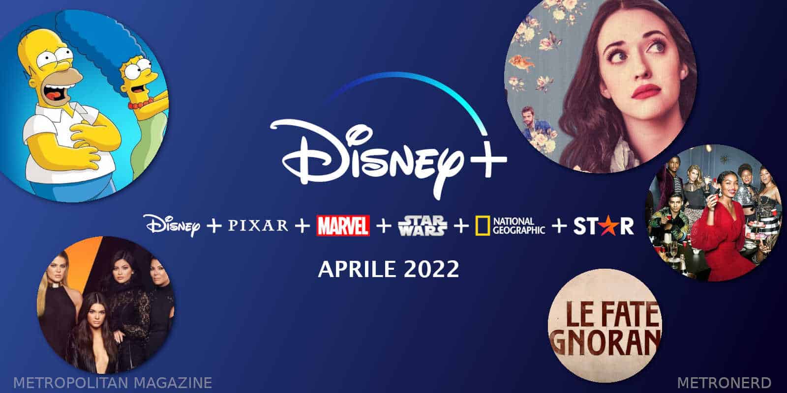Disney Plus e Star: le novità di aprile 2022