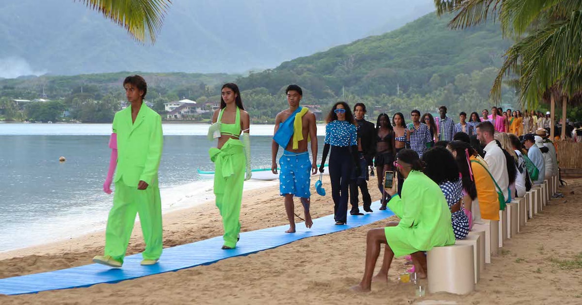 Le Hawaii si colorano di Jacquemus
