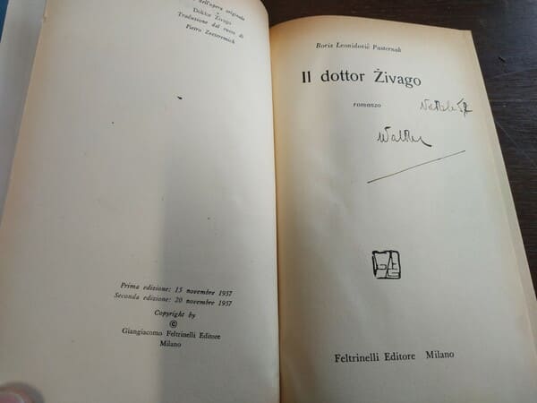 Arriva la serie TV dedicata alla storia della pubblicazione di Dottor Zivago Dottor Zivago – Photo Credits maremagnum.com