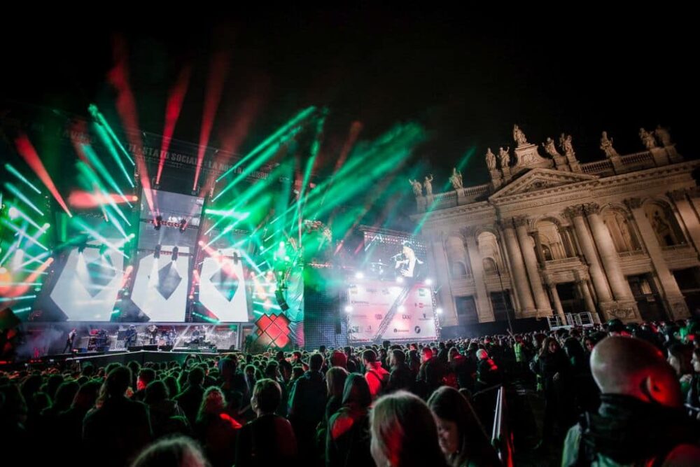 “Primo Maggio 2022”, sul palco del “Concertone” il cast di Notre Dame De Paris Primo Maggio 2022, sul palco del Concertone il cast di Notre Dame De Paris - Photo Credits © Danilo D'Auria