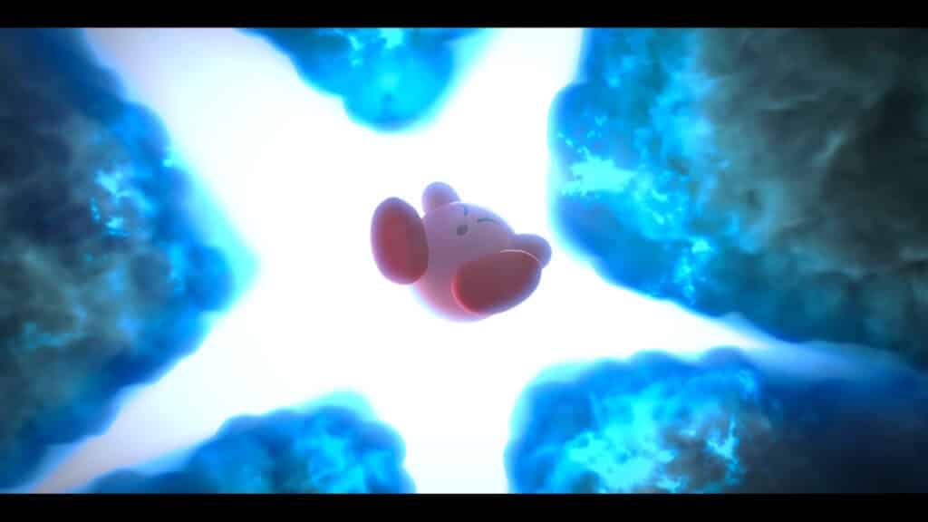 Kirby trascinato via