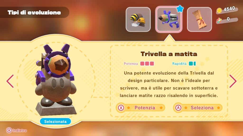 Una evoluzione del potere Trivella