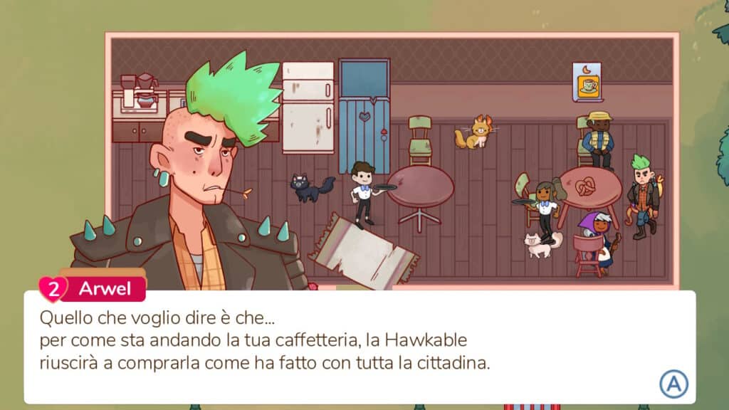cat cafe manager