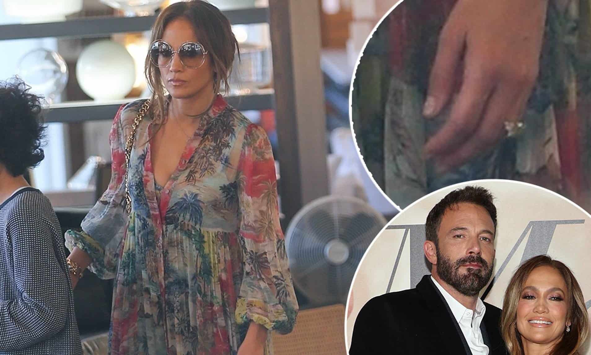Nozze in arrivo per Jennifer Lopez e Ben Affleck? Avvistato diamante al dito