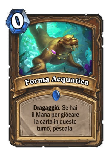 Dragare può esprimersi al meglio in tanti modi - Credit: dal web Hearthstone: Rotta per la Città Sommersa