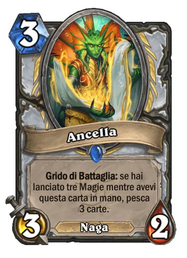 I Naga sono maestri arcani - Credit: dal web Hearthstone: Rotta per la Città Sommersa 
