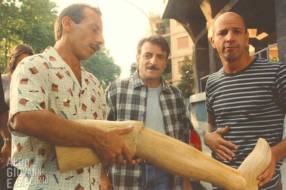 La mela di Platone - Tre uomini e una gamba di Aldo Giovanni e Giacomo