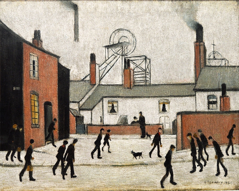 Operai, L. S. Lowry, 1948_photocredit:wikipedia