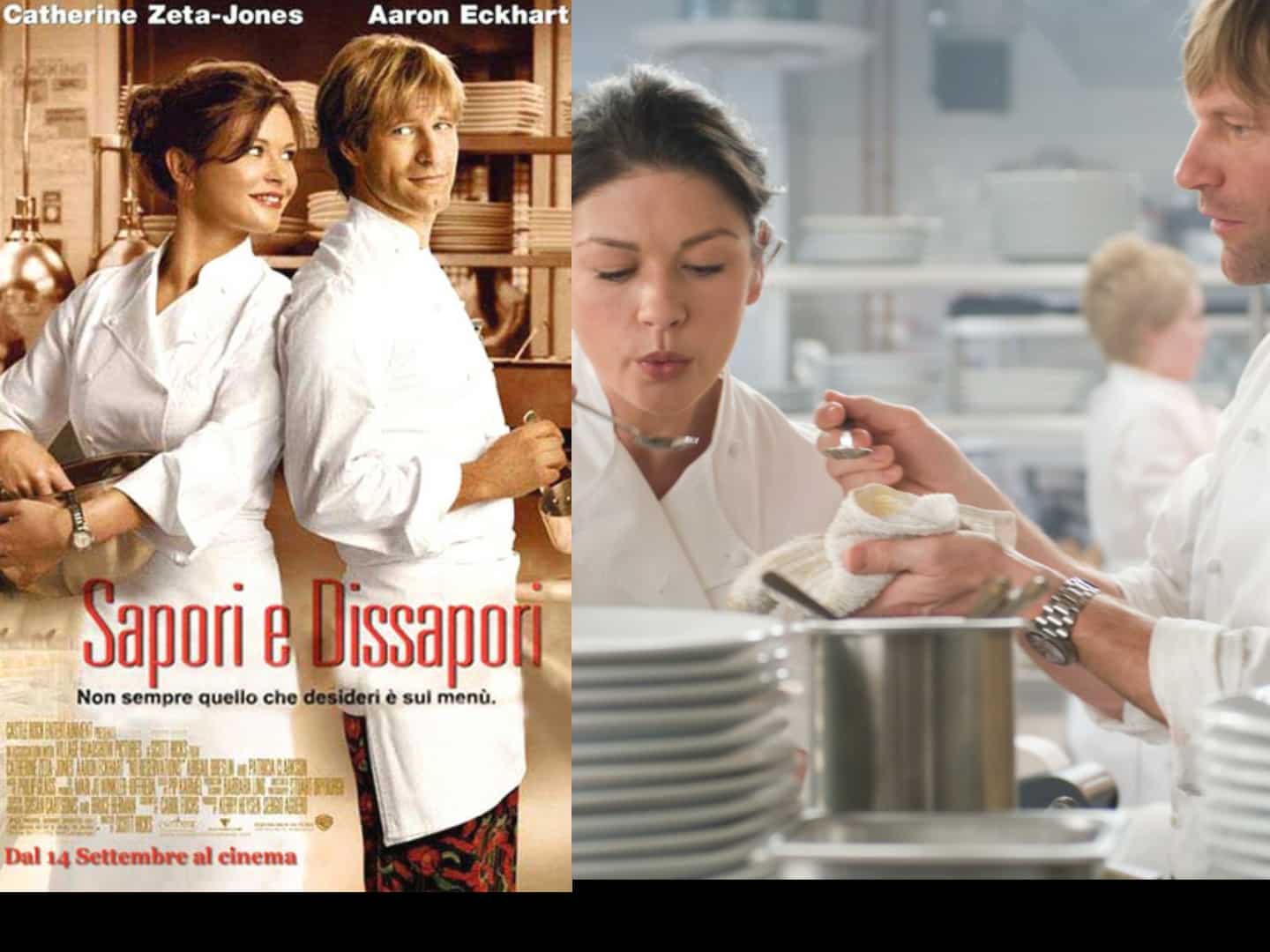 “Sapori e dissapori”, vera cameriera Chaterine Zeta Jones stasera in tv