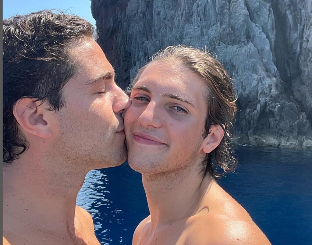 Tommaso Zorzi ed il fidanzato Tommaso Stanzani