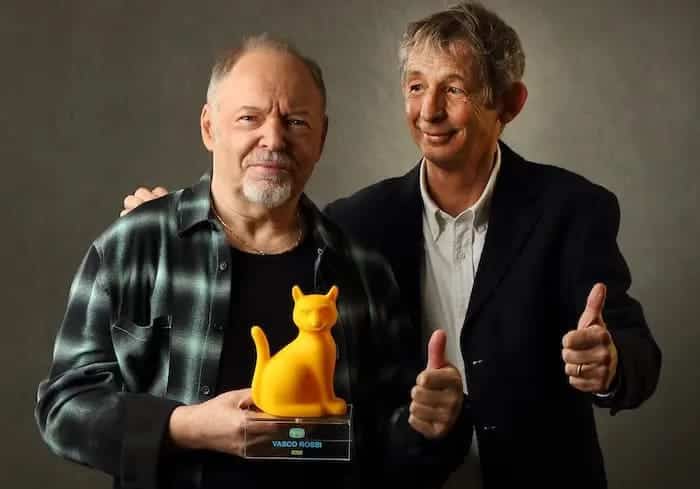 Vasco Rossi vince il primo Telegatto, il ritorno del premio dopo 14 anni Vasco Rossi Telegatto – Photo Credits davidemaggio.it