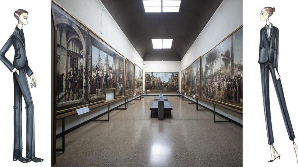 Dior disegna le nuove divise per il personale delle Gallerie dell’Accademia Dior Gallerie Accademia – Photo Credits nuovavenezia.geolocal.it