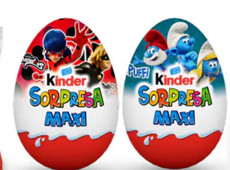 Ministero della Salute: “Se avete acquistato gli ovetti Kinder Sorpresa Maxi Puffi e Miraculous, non consumateli”