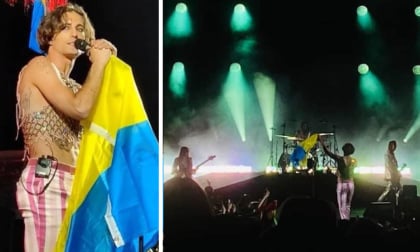 I Maneskin conquistano l’Arena di Verona: il no alla guerra in Ucraina di Damiano